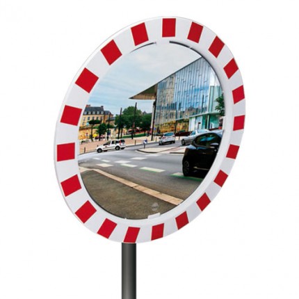 Verkehrsspiegel Straßenspiegel rund